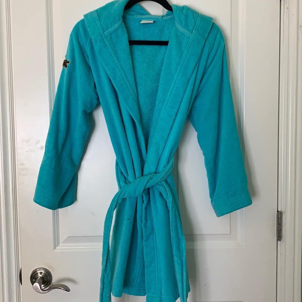 Lacoste terrycloth robe